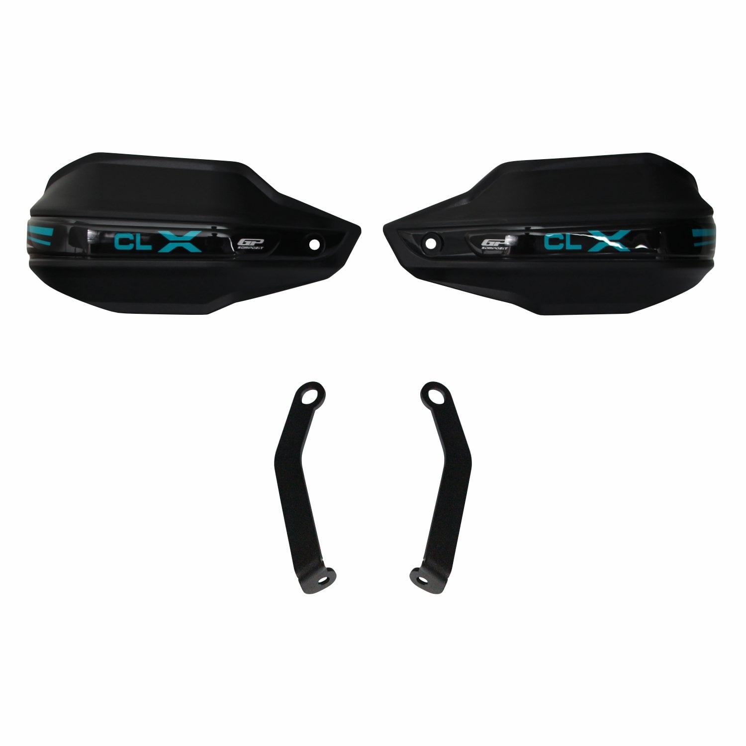 GP Kompozit CF Moto 700 CL-X 2022-2026 Uyumlu Plastik Elcik Koruma Siyah