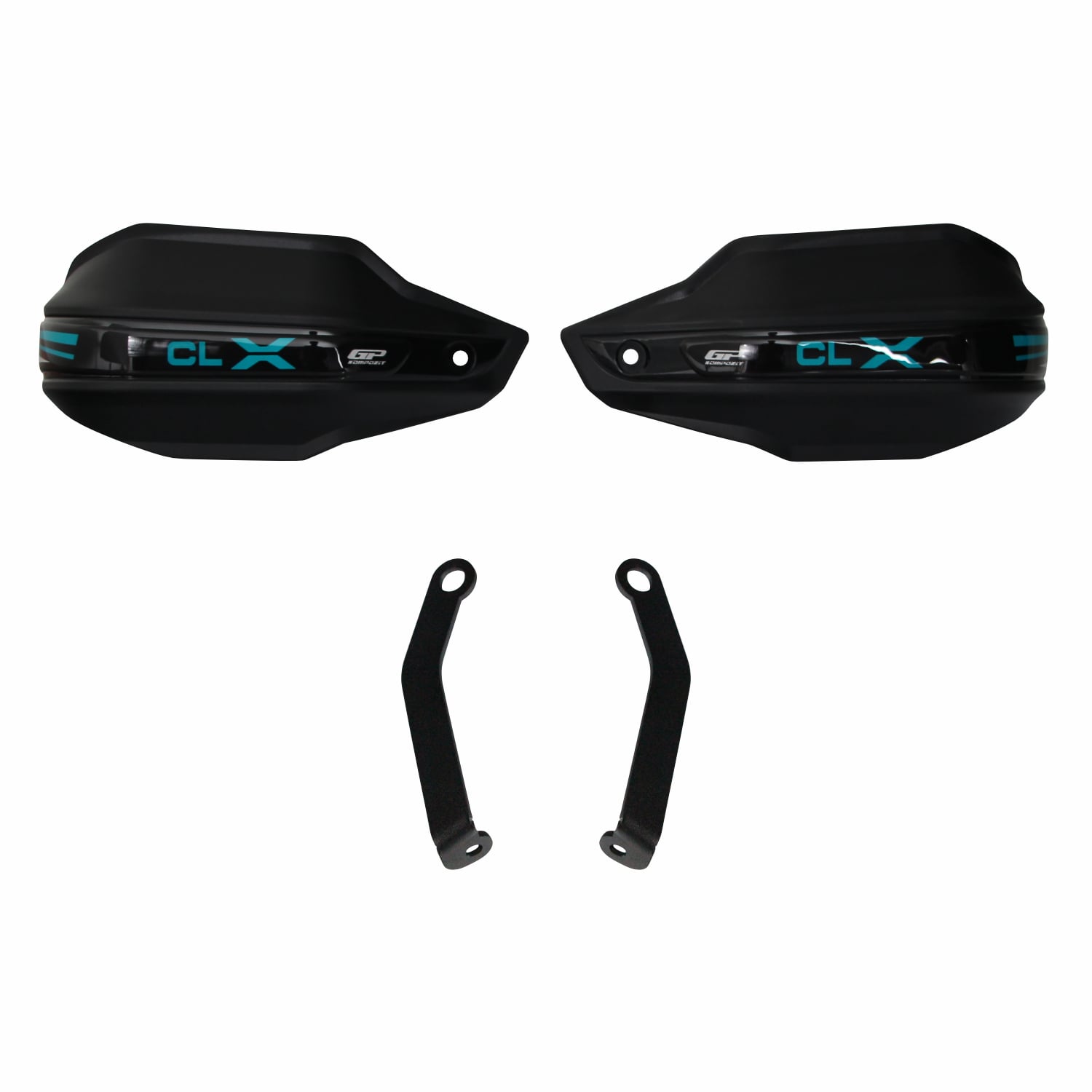 GP Kompozit CF Moto 700 CL-X 2022-2026 Uyumlu Plastik Elcik Koruma Siyah