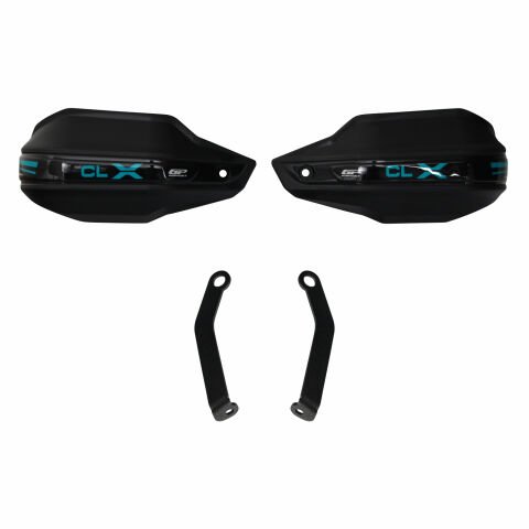 GP Kompozit CF Moto 700 CL-X 2022-2026 Uyumlu Plastik Elcik Koruma Siyah