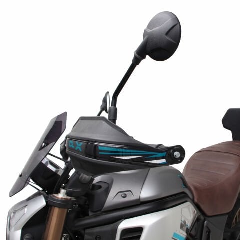 GP Kompozit CF Moto 700 CL-X 2022-2024 Uyumlu Plastik Elcik Koruma Siyah