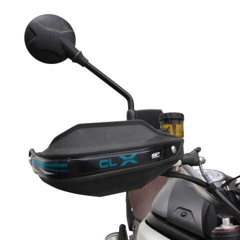 GP Kompozit CF Moto 700 CL-X 2022-2024 Uyumlu Plastik Elcik Koruma Siyah