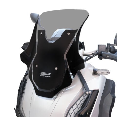 GP Kompozit Honda ADV 350 2023-2025 Uyumlu Kısa Spor Ön Cam Füme