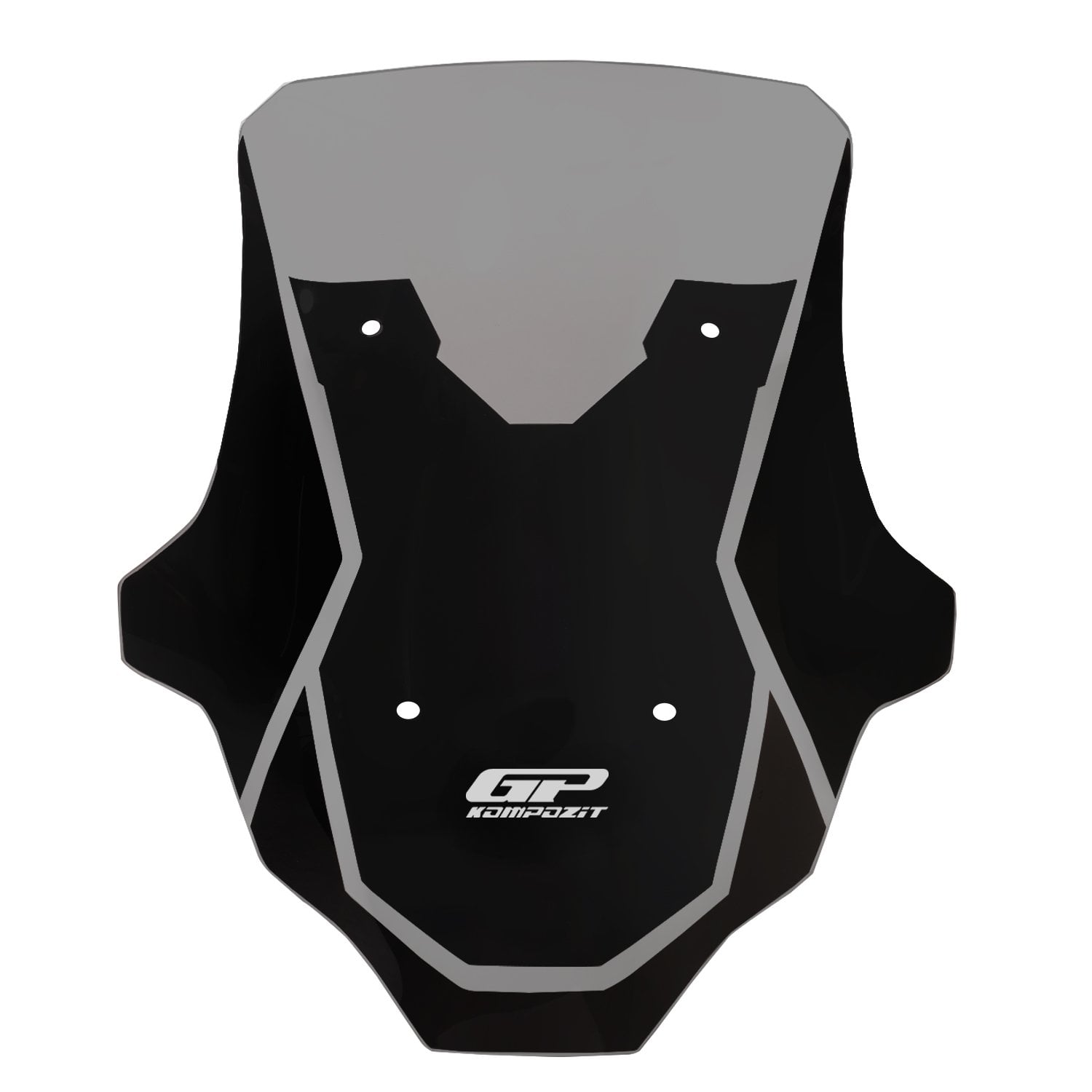 GP Kompozit Honda ADV 350 2023-2026 Uyumlu Kısa Spor Ön Cam Füme