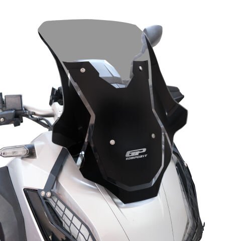 GP Kompozit Honda ADV 350 2023-2026 Uyumlu Kısa Spor Ön Cam Füme