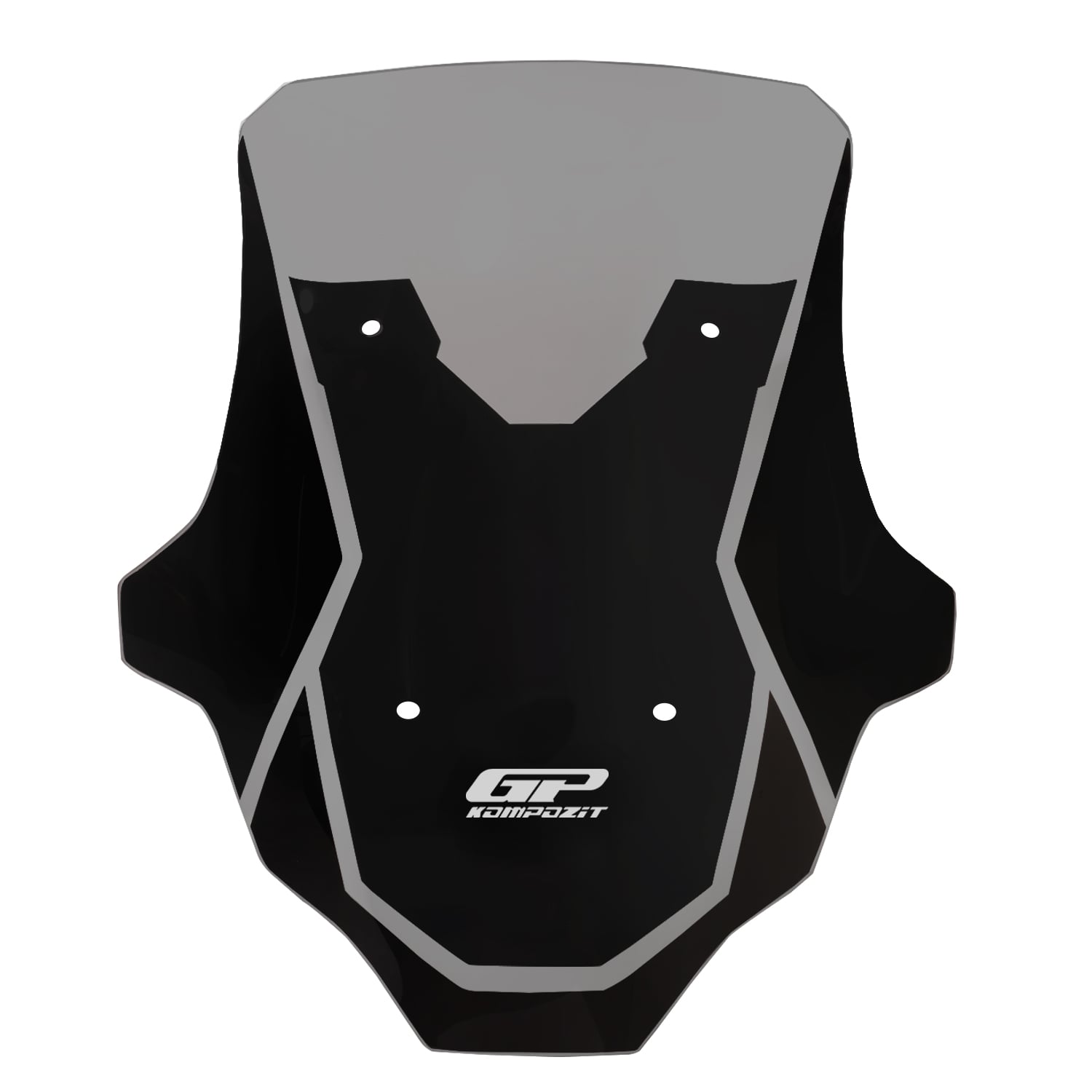 GP Kompozit Honda ADV 350 2023-2026 Uyumlu Kısa Spor Ön Cam Füme