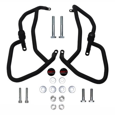 GP Kompozit Yamaha MT-09 Tracer / GT 2021-2024 Uyumlu Motor Koruma Demiri Siyah