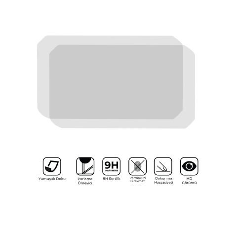 GP Kompozit Honda Forza 750 2025 Uyumlu Motosiklet Ekran Koruyucu Şeffaf