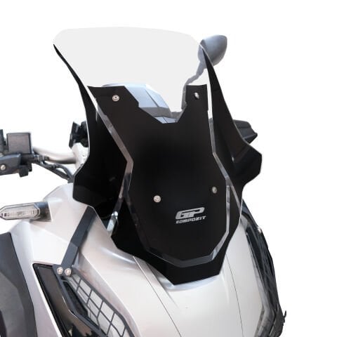 GP Kompozit Honda ADV 350 2023-2026 Uyumlu Kısa Spor Ön Cam Şeffaf