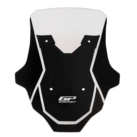 GP Kompozit Honda ADV 350 2023-2026 Uyumlu Kısa Spor Ön Cam Şeffaf