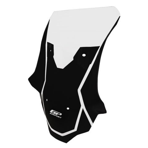 GP Kompozit Honda ADV 350 2023-2026 Uyumlu Kısa Spor Ön Cam Şeffaf