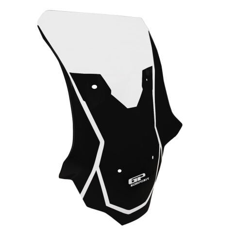 GP Kompozit Honda ADV 350 2023-2026 Uyumlu Kısa Spor Ön Cam Şeffaf