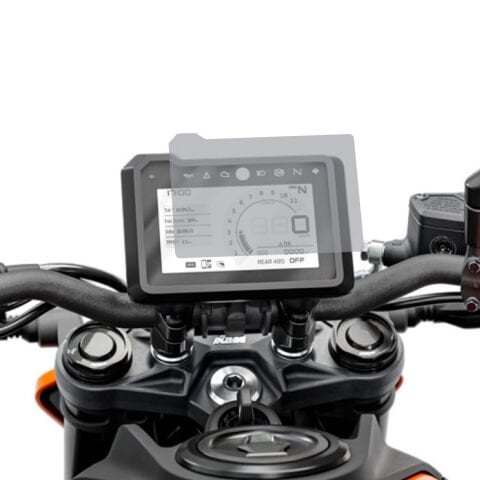 GP Kompozit KTM Duke 250 2022-2023 Uyumlu Motosiklet Ekran Koruyucu Şeffaf