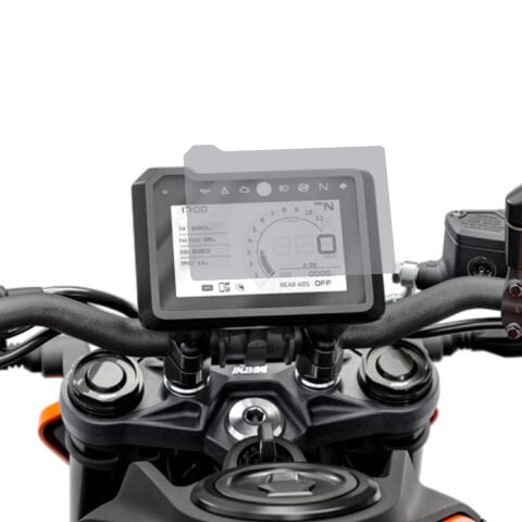 GP Kompozit KTM Duke 250 2022-2023 Uyumlu Motosiklet Ekran Koruyucu Şeffaf