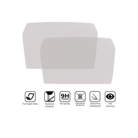 GP Kompozit Voge SR3 2023-2024 Uyumlu Motosiklet Ekran Koruyucu Şeffaf