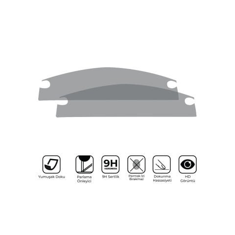 GP Kompozit SYM Jet X 125 2023 Uyumlu Motosiklet Ekran Koruyucu Şeffaf