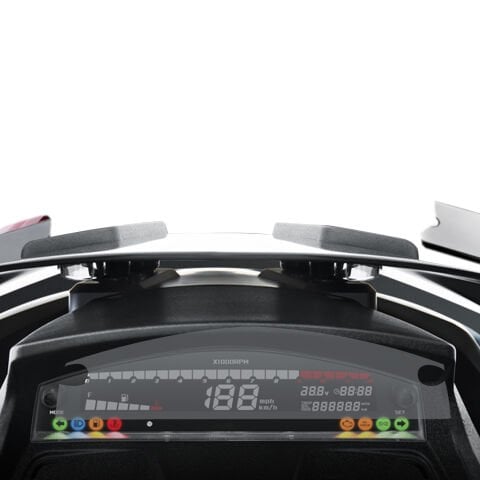 GP Kompozit SYM Jet X 125 2023 Uyumlu Motosiklet Ekran Koruyucu Şeffaf