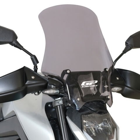 GP Kompozit CF Moto 250 NK 2018-2022 Uyumlu Ön Cam Siyah