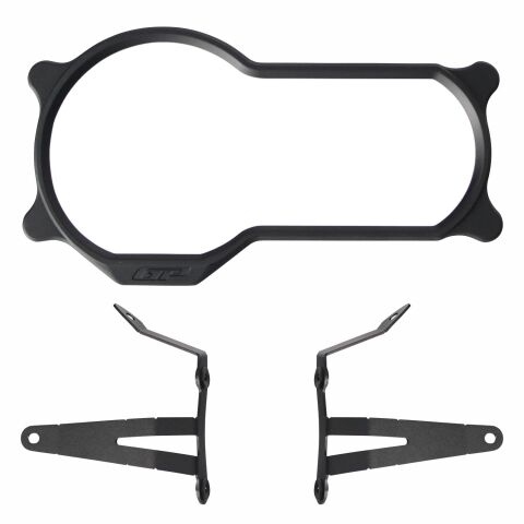 GP Kompozit BMW R 1200 GS / R 1250 GS ADV 2013-2024 Uyumlu Far Koruma Şeffaf