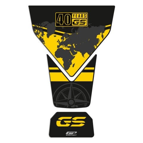 GP Kompozit BMW F 850 GS ADV 2018-2023 Uyumlu Tank Pad 40.Yıl