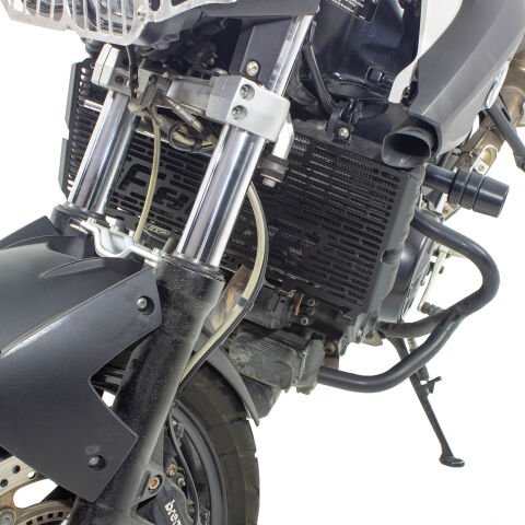 GP Kompozit BMW F 800 R 2010-2013 Uyumlu Radyatör Koruma Siyah