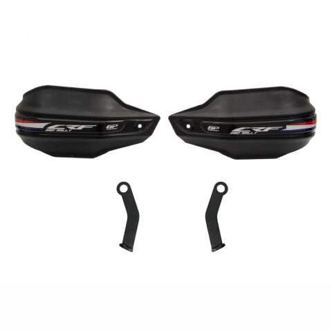 GP Kompozit Honda CRF250 Rally 2017-2020 Uyumlu Plastik Elcik Koruma Siyah