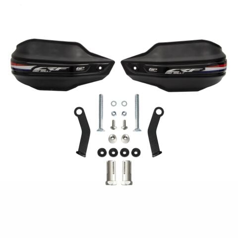 GP Kompozit Honda CRF250 Rally 2017-2020 Uyumlu Plastik Elcik Koruma Siyah