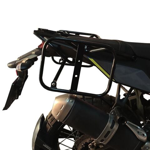 GP Kompozit Yamaha Tenere 700 2019-2023 Uyumlu Yan Çanta Demiri Siyah