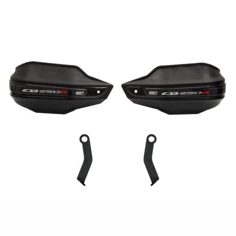 GP Kompozit Honda CB250R 2018-2024 Uyumlu Plastik Elcik Koruma Siyah
