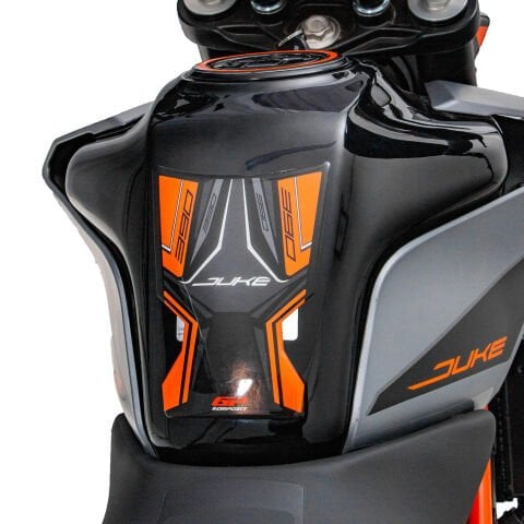 GP Kompozit KTM Duke 390 2017-2023 Uyumlu Tank Pad Turuncu