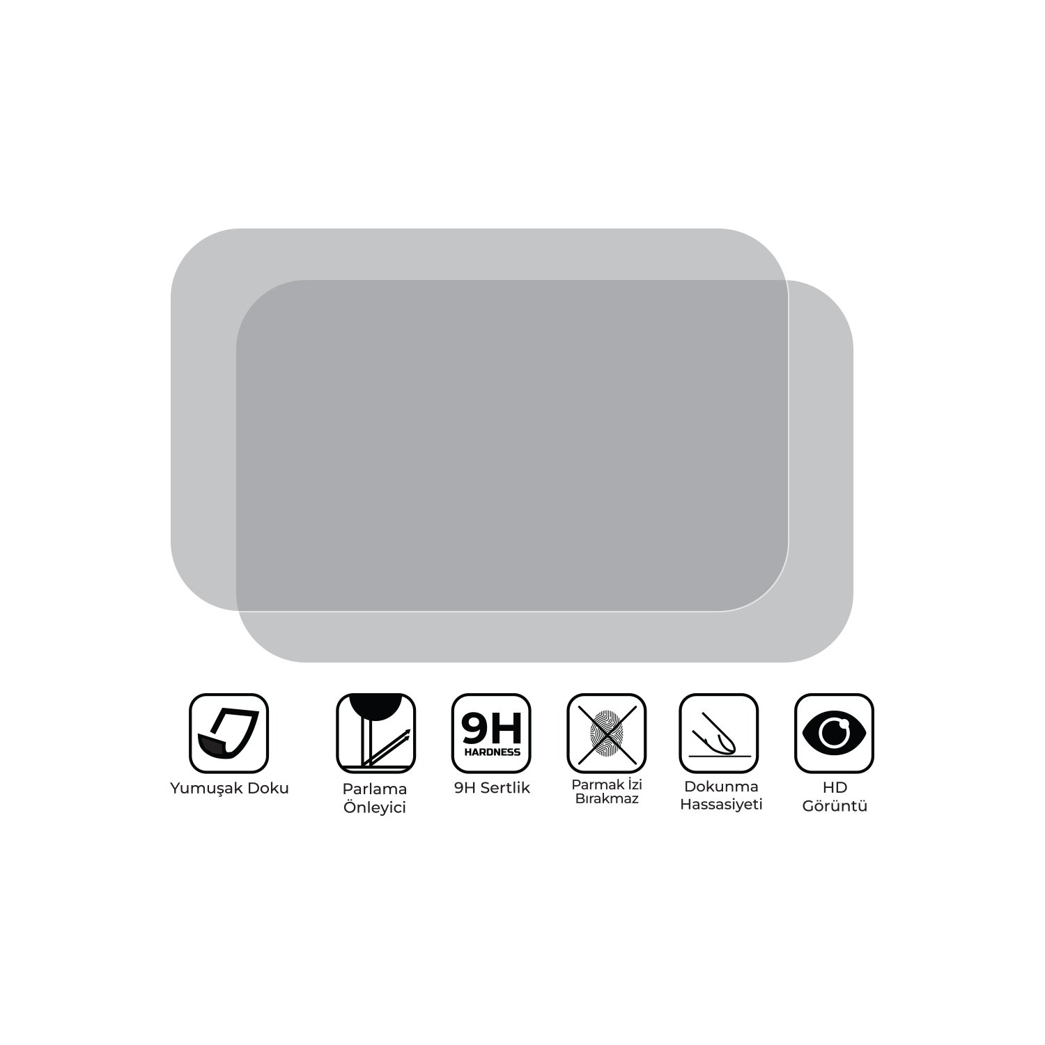 GP Kompozit RKS R250 2022-2024 Uyumlu Motosiklet Ekran Koruyucu Şeffaf