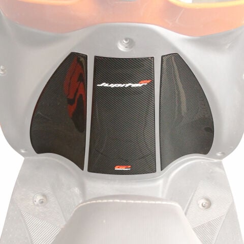 GP Kompozit TVS Jupiter 110/125 2023-2024 Uyumlu Tank Pad Seti Karbon