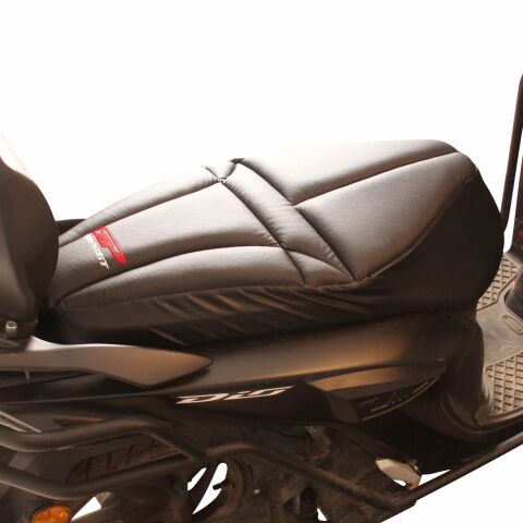 GP Kompozit Honda Dio 2021-2025 Uyumlu Motosiklet Konfor Sele Kılıfı Siyah