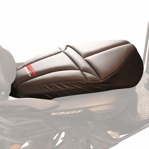 GP Kompozit Honda Dio 2021-2025 Uyumlu Motosiklet Konfor Sele Kılıfı Siyah