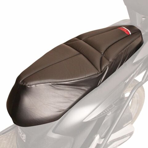 GP Kompozit Honda Dio 2021-2025 Uyumlu Motosiklet Konfor Sele Kılıfı Siyah