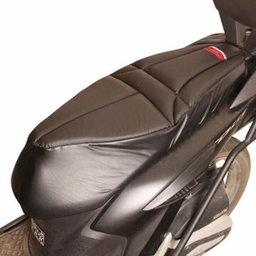 GP Kompozit Honda Dio 2021-2025 Uyumlu Motosiklet Konfor Sele Kılıfı Siyah