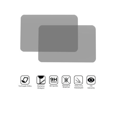 GP Kompozit Yamaha MT-07 2023-2024 Uyumlu Motosiklet Ekran Koruyucu Şeffaf