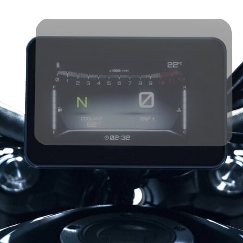 GP Kompozit Yamaha MT-07 2023-2024 Uyumlu Motosiklet Ekran Koruyucu Şeffaf