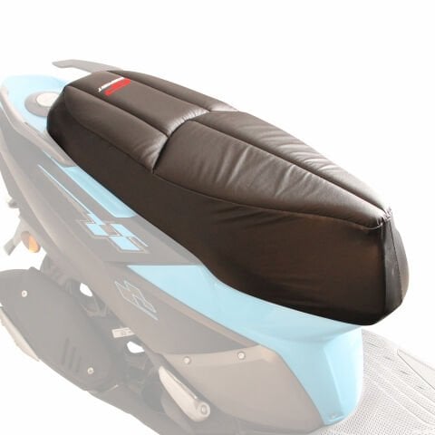 GP Kompozit TVS NTORQ 125 2020-2024 Uyumlu Motosiklet Konfor Sele Kılıfı Siyah