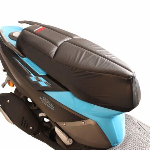 GP Kompozit TVS NTORQ 125 2020-2024 Uyumlu Motosiklet Konfor Sele Kılıfı Siyah