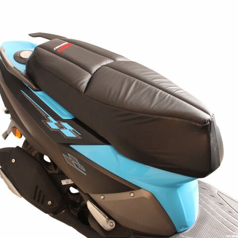 GP Kompozit TVS NTORQ 125 2020-2024 Uyumlu Motosiklet Konfor Sele Kılıfı Siyah