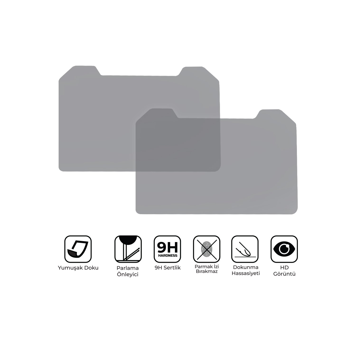 GP Kompozit Mondial Ressivo 125 / 250 2022-2023 Uyumlu Motosiklet Ekran Koruyucu Şeffaf