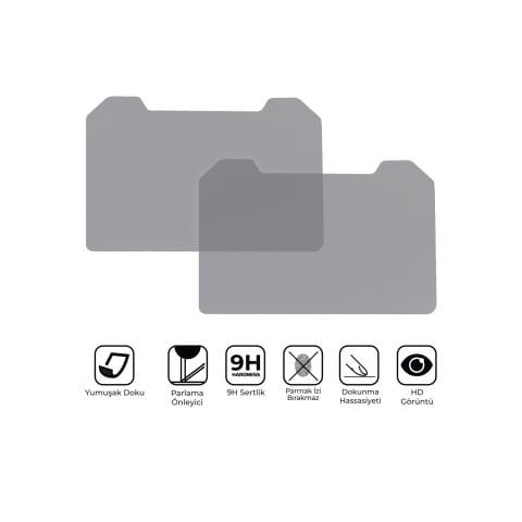 GP Kompozit Mondial Ressivo 125 / 250 2022-2023 Uyumlu Motosiklet Ekran Koruyucu Şeffaf