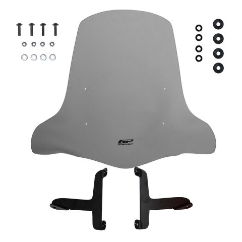 GP Kompozit MCM002 Scooter Universal Elcikli Ön Cam Füme
