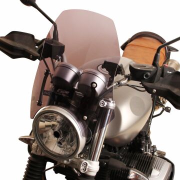 GP Kompozit BMW R 12 nineT 2024 Uyumlu Ön Cam Füme