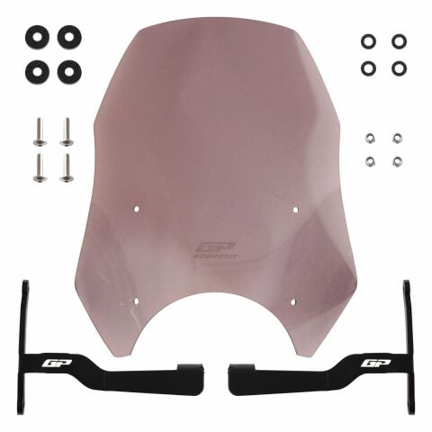 GP Kompozit BMW R 12 nineT 2024 Uyumlu Ön Cam Füme