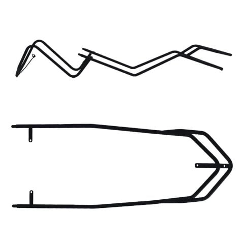 GP Kompozit Honda Dio 2021-2025 Uyumlu Koruma Demiri Siyah