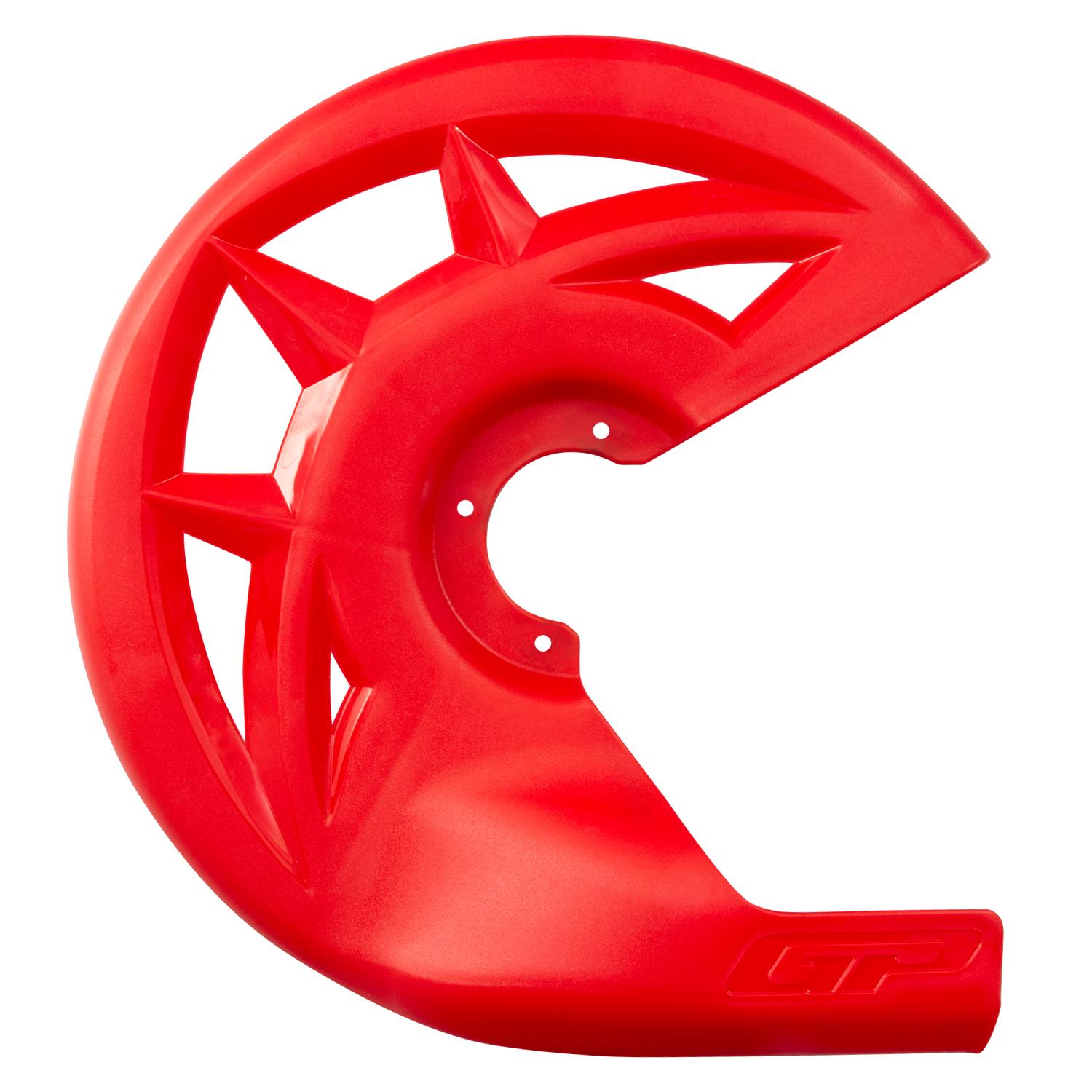 GP Kompozit KTM EXC 250 2013-2023 Uyumlu Plastik Ön Disk Koruma Kırmızı