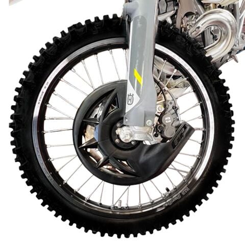 GP Kompozit KTM EXC 250 2013-2023 Uyumlu Plastik Ön Disk Koruma Kırmızı