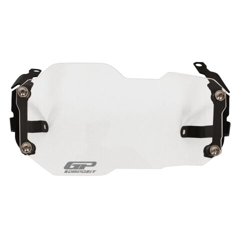 GP Kompozit BMW R 1200 GS / R 1250 GS ADV 2013-2024 Uyumlu Far Koruma Şeffaf