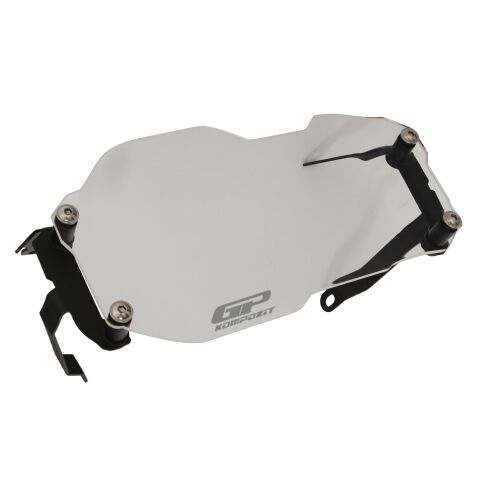GP Kompozit BMW R 1200 GS / R 1250 GS ADV 2013-2024 Uyumlu Far Koruma Şeffaf